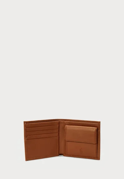 Polo SMOOTH LEATHER BILLFOLD COIN WALLET