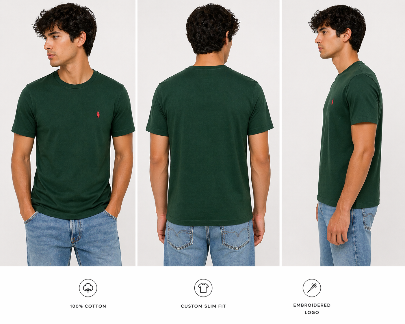 Polo Classic Custom Slim Fit T-Shirt