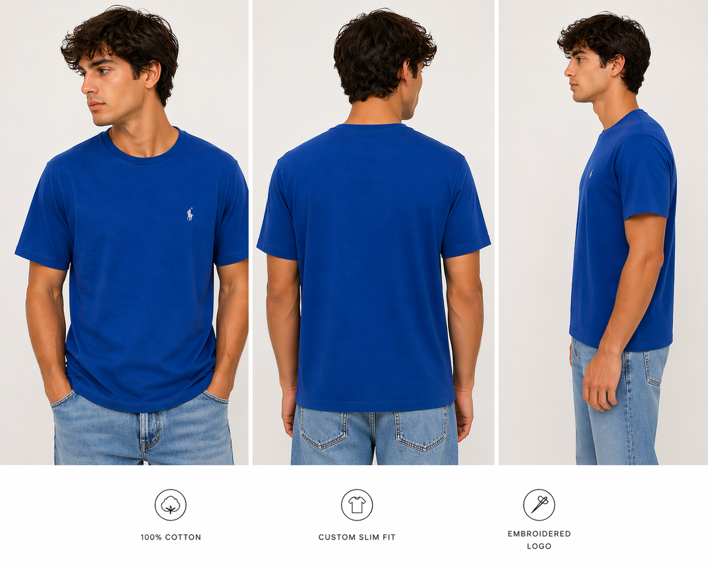 Polo Classic Custom Slim Fit T-Shirt
