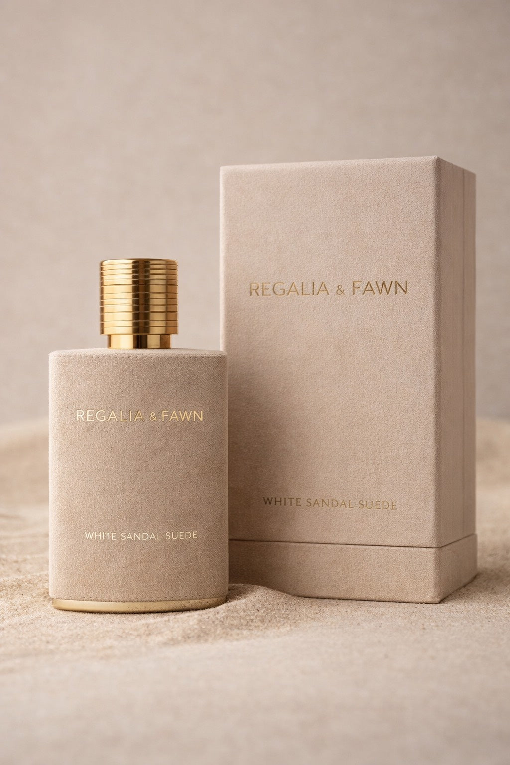 Regalia and Fawn - White Sandal Suede - Eau de Parfum -PREORDER ONLY