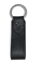 Polo Classic Leather Black Keychain